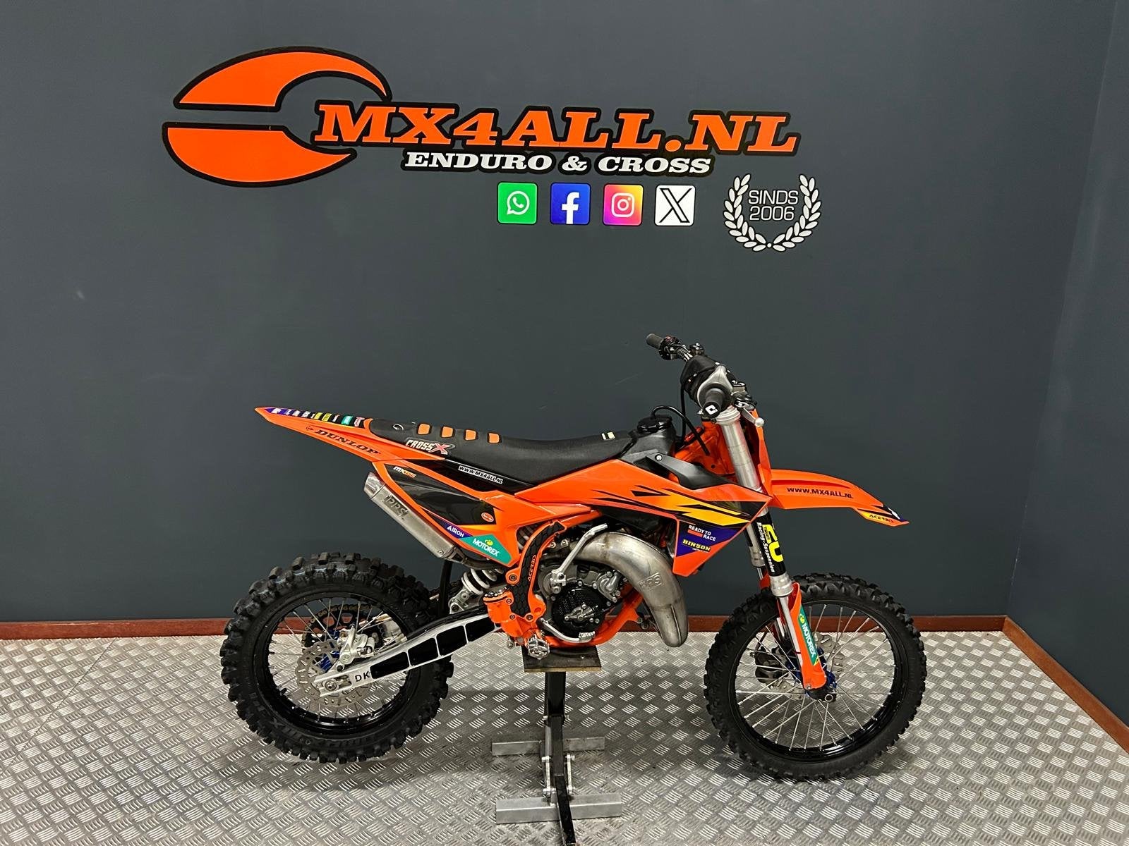 KTM 65 SX 2024 Gr.wielen Haan / PPS / VHM / WP X-Act Pro Con, Motoren, Bedrijf, Crossmotor, 65 cc
