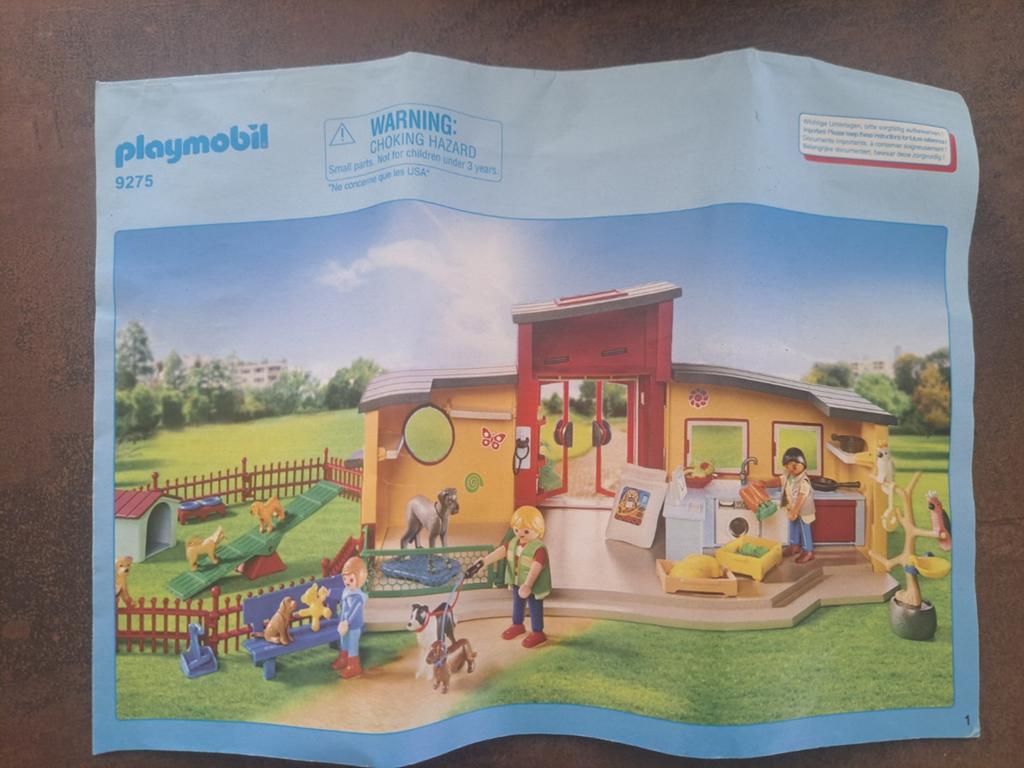 Playmobil Dierenpension 9275 - Complete set, Kinderen en Baby's, Speelgoed | Playmobil, Ophalen of Verzenden, Zo goed als nieuw