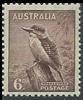 AUSTRALIE 1937-49 6d. Kookaburra, perf. 13 1/2x14, s.g. 172/, Verzenden, Postfris, Dier of Natuur