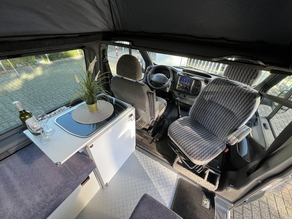 Ford Transit 260 T ENKELE BEDDEN HEFDAK INRUIL KOOPJE!, Caravans en Kamperen, Buscamper of Camperbus, Ford, Tot en met 2, Bedrijf