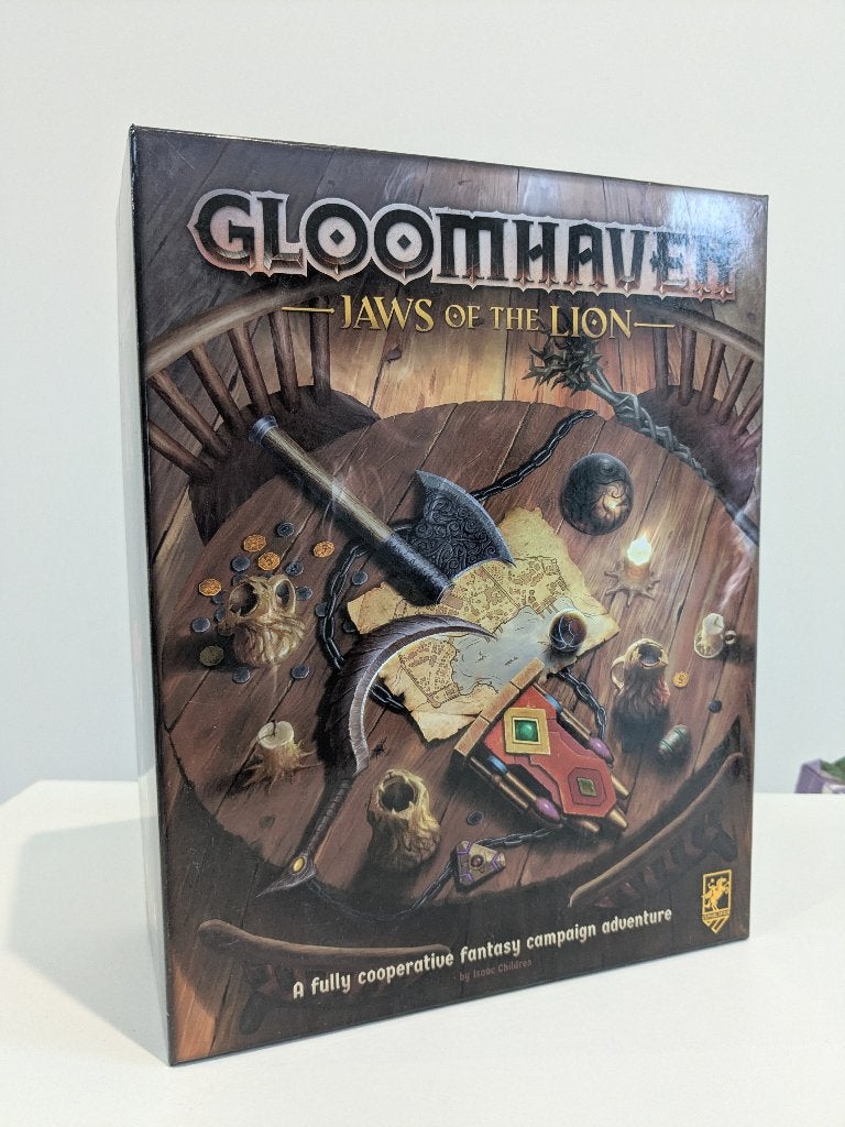 Gloomhaven: Jaws of the Lion - nieuw, ongespeeld (Engels), Een of twee spelers, Ophalen of Verzenden, Nieuw, Cephalofair Games