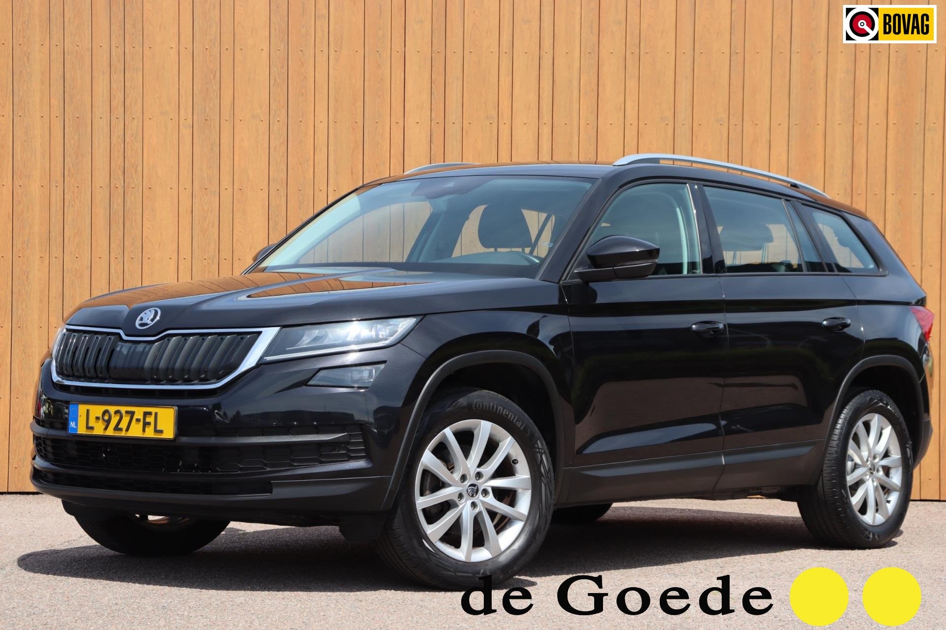 Skoda Kodiaq 1.5 TSI Bus. Ed. 7persoons orgNL el.trekhaak ca, 4 cilinders, Zwart, Origineel Nederlands, Bedrijf