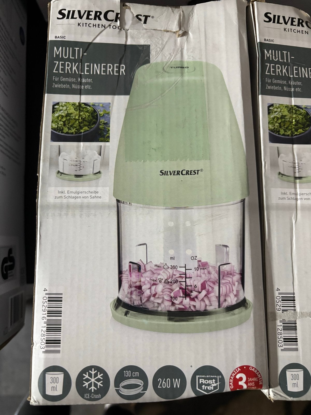 SilverCrest Multi-Zerkleinerer - Hakmolen 300ml, Ophalen of Verzenden, Nieuw
