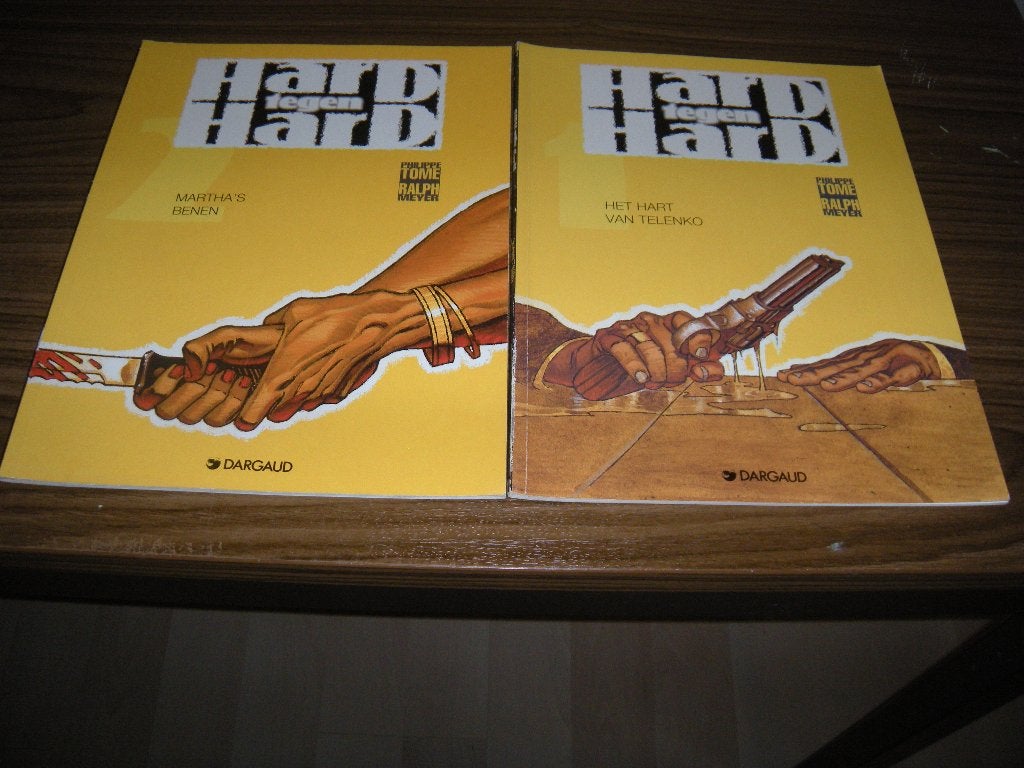 Hard tegen Hard 2 delen SC, Boeken, Meerdere stripboeken, Ophalen of Verzenden, Zo goed als nieuw
