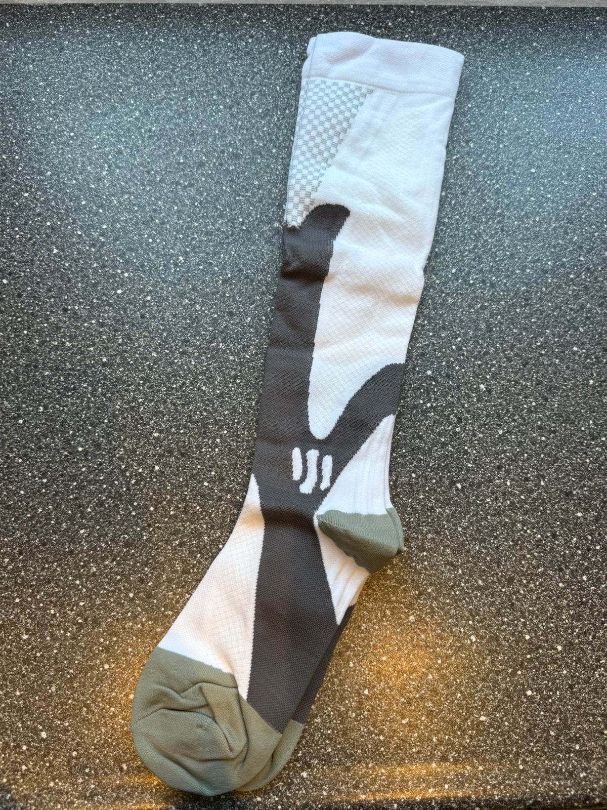 Compressiekous L/XL - steunkous voor sporten / werk, Kleding | Dames, Sokken en Kousen, Sokken en Kniesokken, Zwart, Nieuw, Overige maten