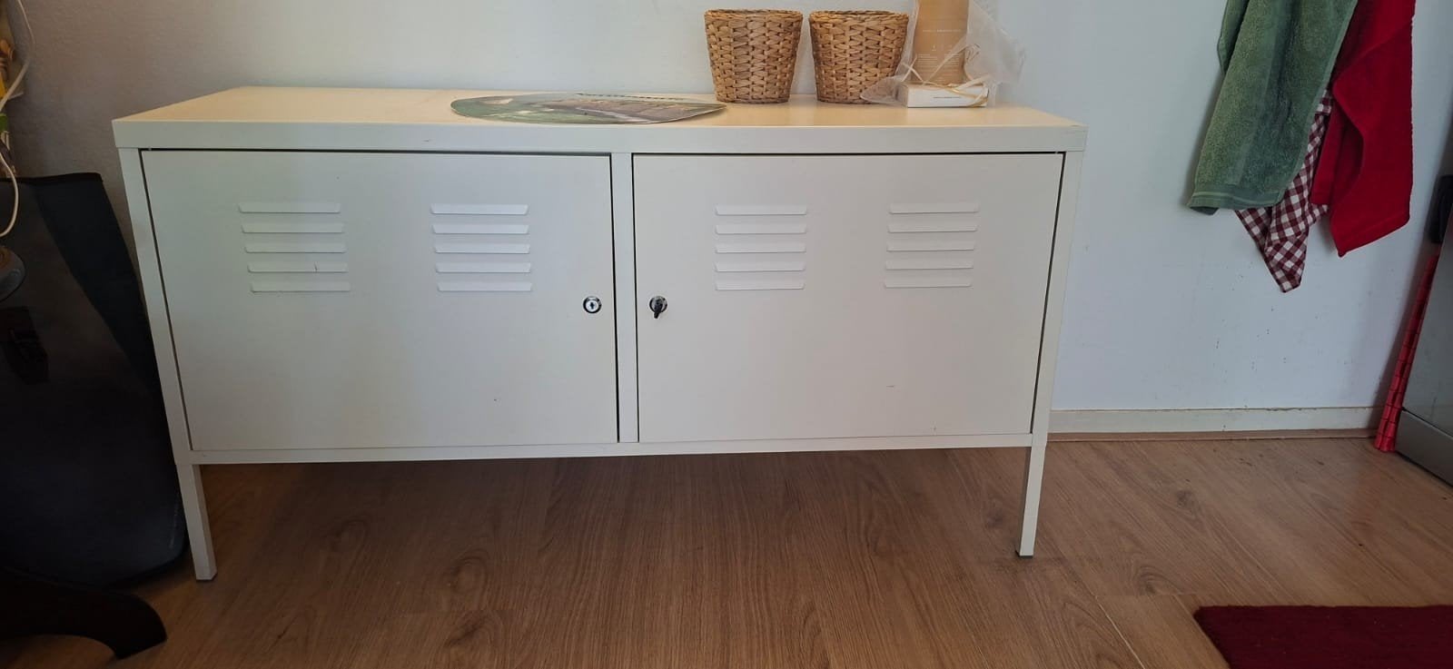 IKEA PS metaal cast wit, Huis en Inrichting, Kasten | Lockerkasten, Ophalen, Gebruikt