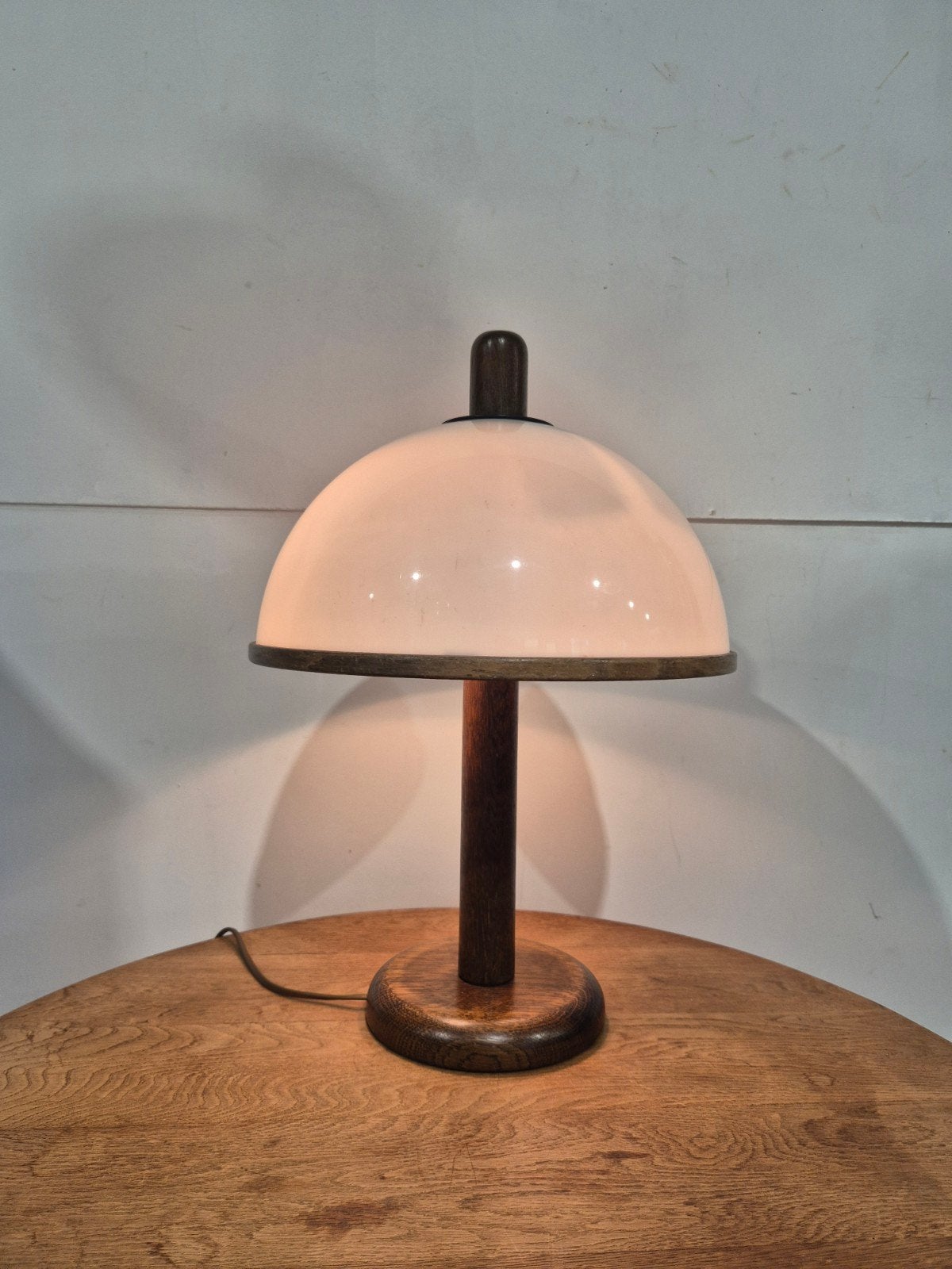 steinhauer vintage japandi stijl mushroom lamp, Antiek en Kunst, Ophalen of Verzenden