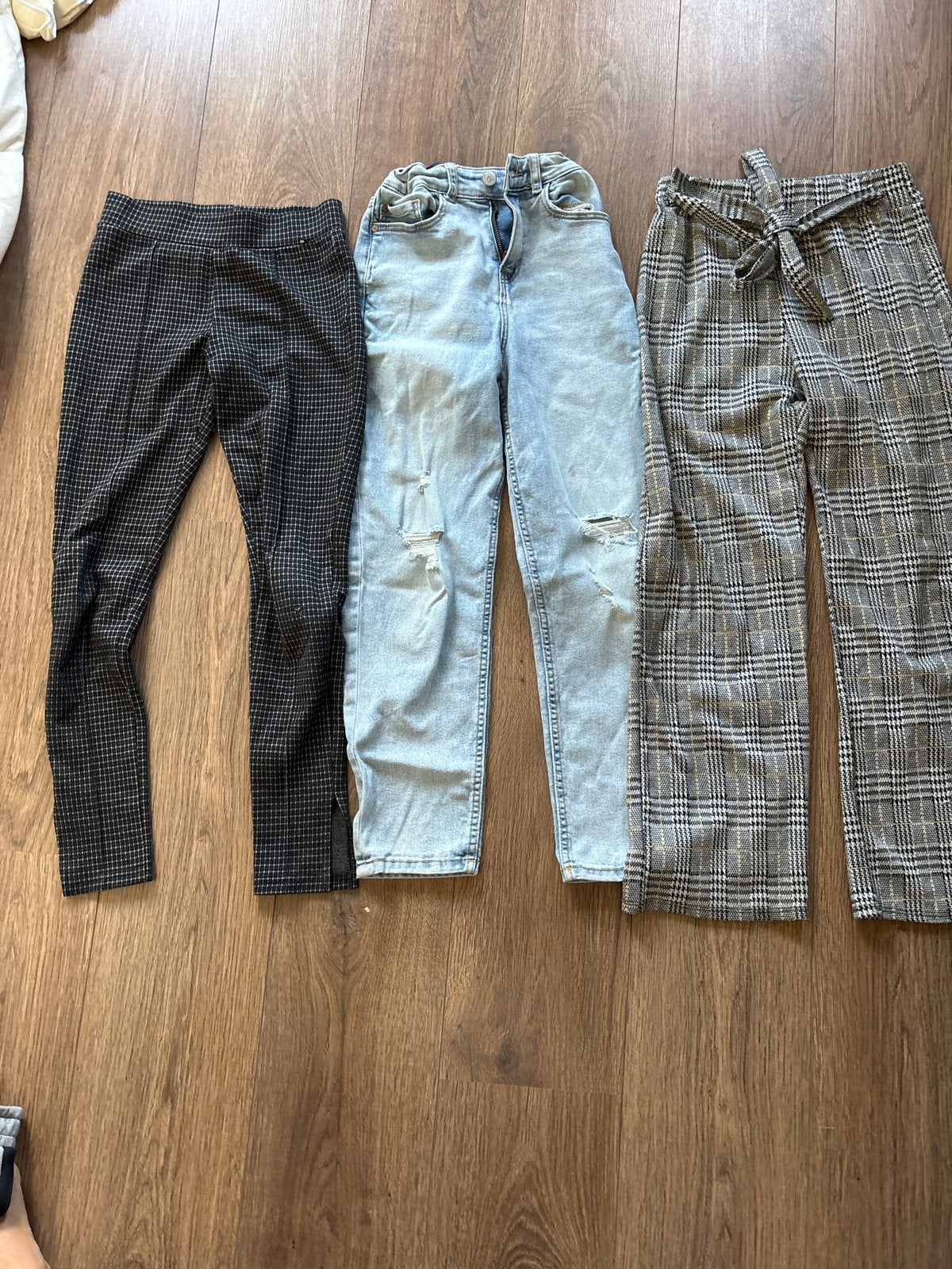 Broekenpakket: Blue Ridge, ruitjesbroek en legging, Ophalen of Verzenden, Gebruikt, Meisje, Setje