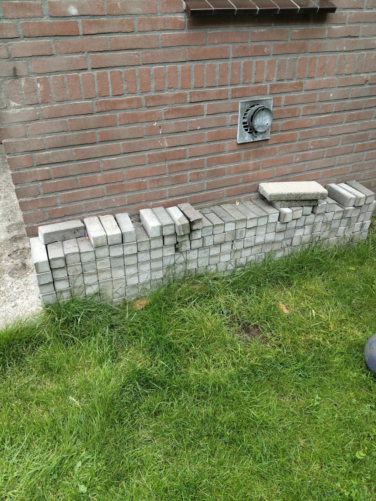 Stenen zie foto, Ophalen, Gebruikt, Beton, Klinkers