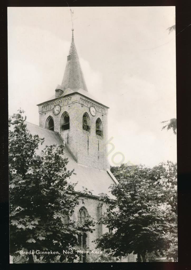 Breda-Ginneken - Ned. Herv. Kerk [003-6391, Verzamelen, Verzenden, 1960 tot 1980, Ongelopen, Noord-Brabant