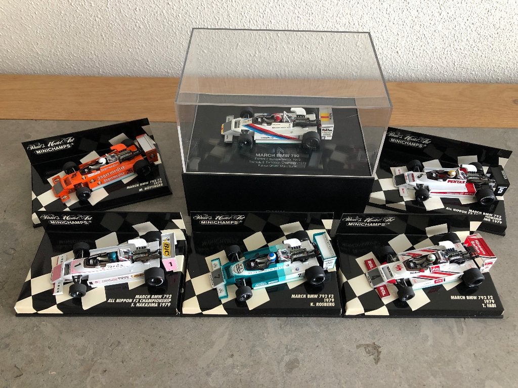 Mdl.026 / Diverse schaalmodellen March/BMW Formule 2, Ophalen of Verzenden, Nieuw, Overige typen, MiniChamps