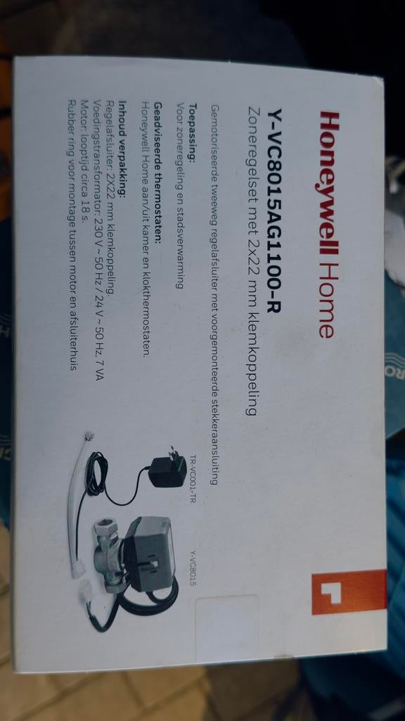 Honeywell Home Y-VC8015AG1100-R Zoneregelset, Doe-het-zelf en Verbouw, Thermostaten, Ophalen, Slimme thermostaat, Nieuw