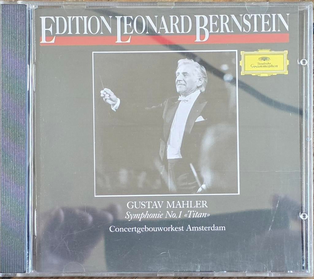 Gustav Mahler Symfonie No.1 'Titan' - Leonard Bernstein, Ophalen of Verzenden, Romantiek, Zo goed als nieuw