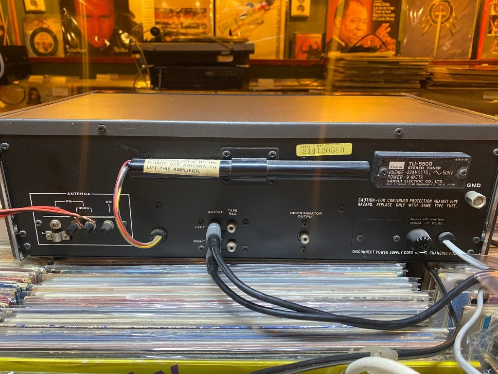 Sansui TU5500 Tuner, -, -, Ophalen of Verzenden, Zo goed als nieuw