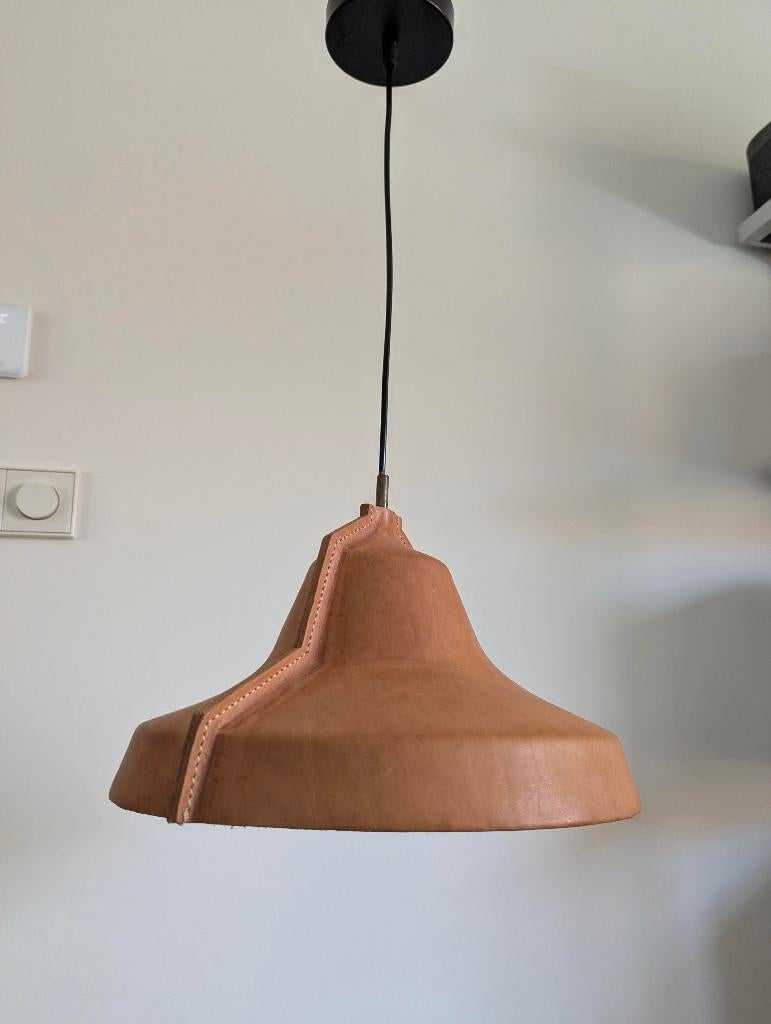 Puik Design leer Hanglamp Lloyd [prototype], Ophalen, Nieuw, Overige materialen, Minder dan 50 cm