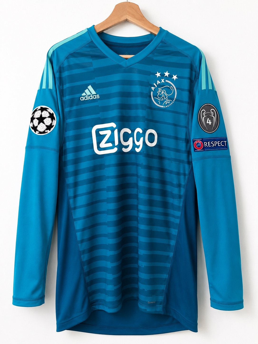 Ajax Keepersshirt 2017/2018 Champions League, Sport en Fitness, Maat M, Ophalen, Zo goed als nieuw, Shirt
