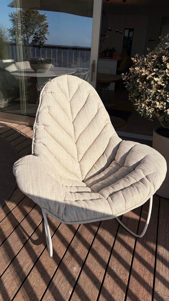 Royal Botania Folia Schommelstoel - Pebble Frame, CAT C SBB, Ophalen of Verzenden, Nieuw, Aluminium, Stoel