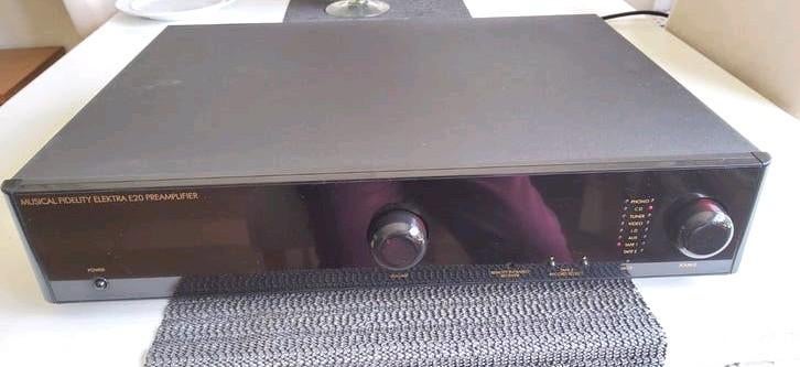 MUSICAL FIDELITY Elektra E20 voorversterker., Ophalen of Verzenden, Zo goed als nieuw, Minder dan 60 watt, Overige merken