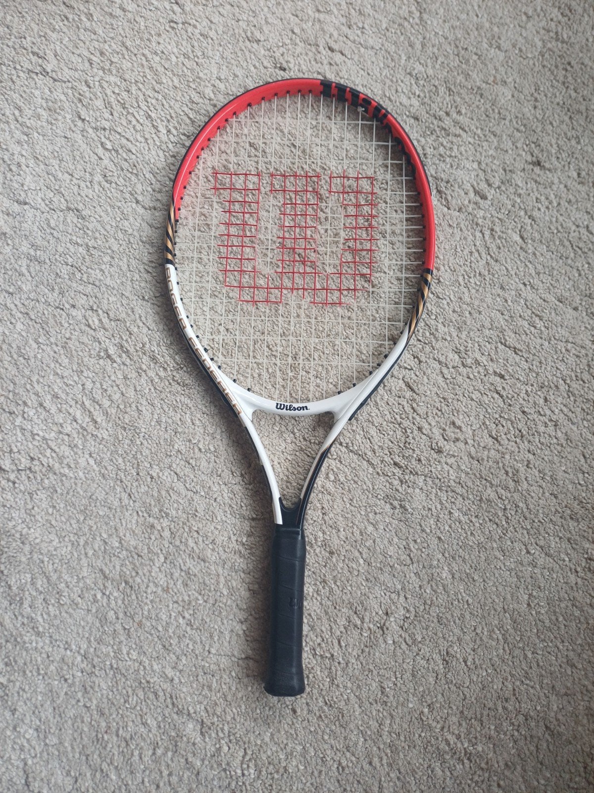 23" Wilson roger federer tennis racket voor 6 tot 8 jaar oud, Ophalen, Gebruikt, L00, Wilson