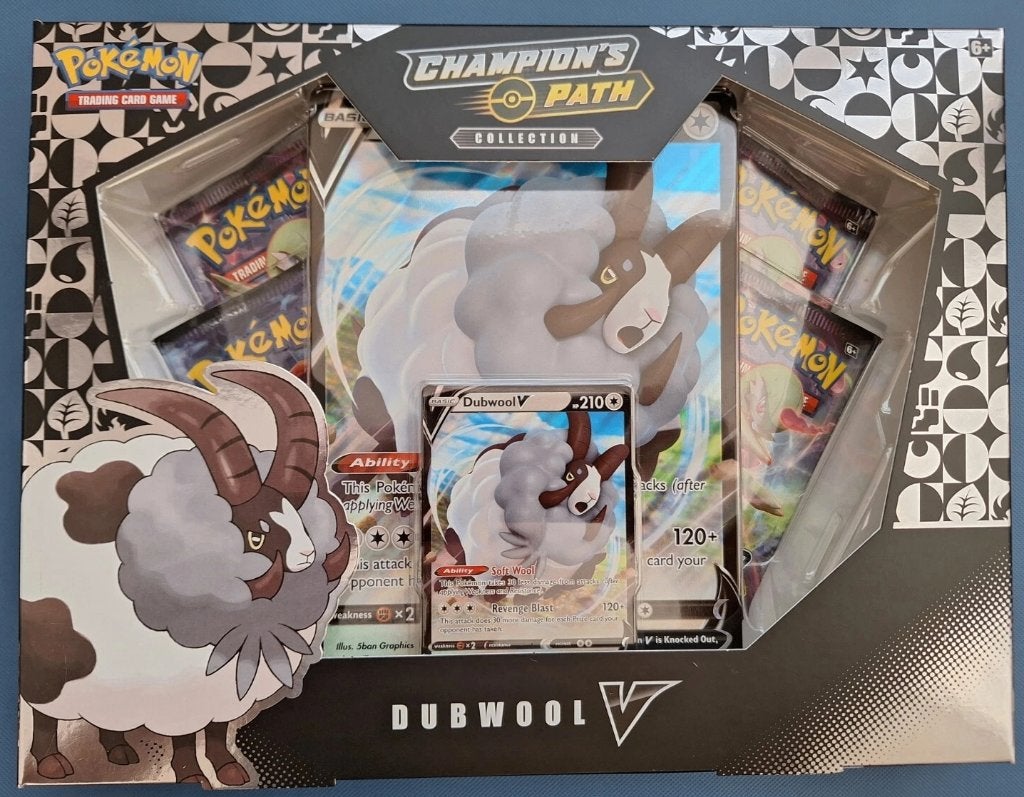 Pokémon Champions Path Collection Dubwool V Box  Sealed, Ophalen of Verzenden, Zo goed als nieuw, Boosterbox, Foil