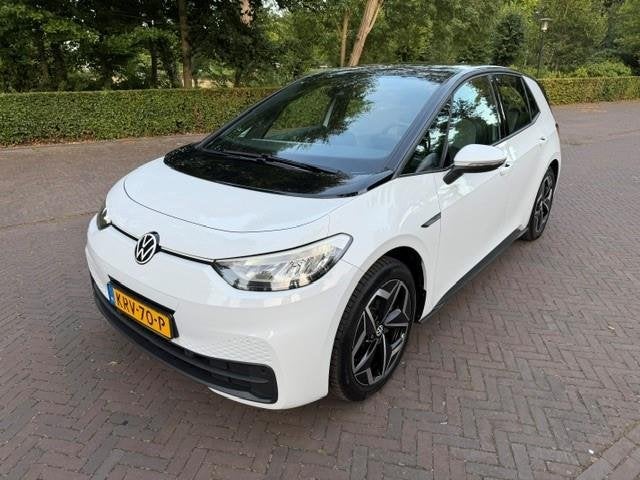 Volkswagen ID.3 Pro S 77kWh SOH 94,4/Warmtepomp/Massagestoel, Auto's, Gebruikt, 4 stoelen, ID.3, Wit