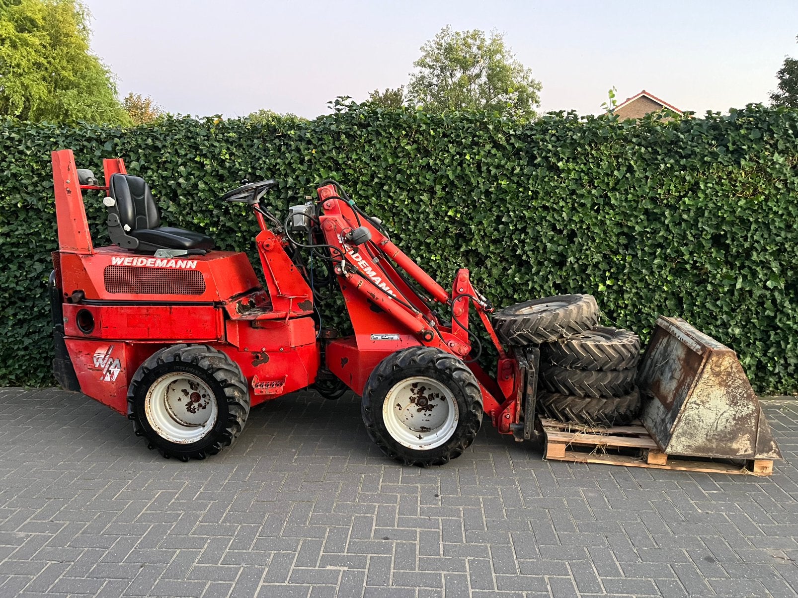 Weidemann 912D/P shovel te koop, Ophalen, Wiellader of Shovel