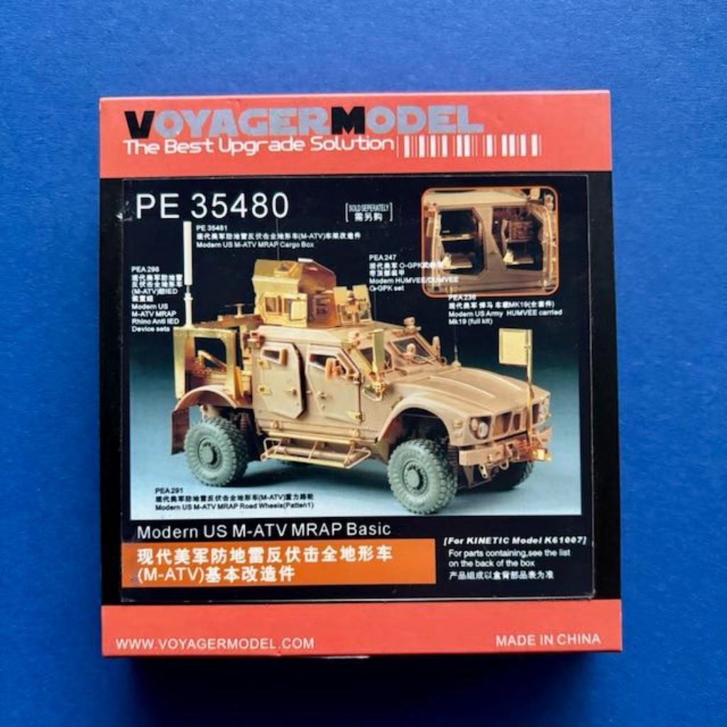 Voyager	PE35480	Modern US M-ATV MRAP Basic	1/35, Verzenden, Nieuw, 1:32 tot 1:50, Italeri