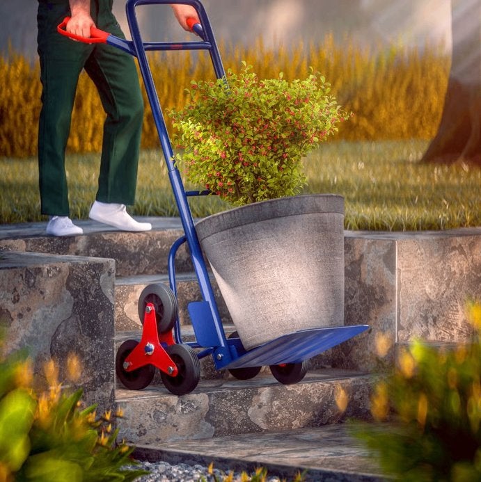 Steekwagen steekkar traploper trappenkar 200kg GRATIS BZRGD!, Verzenden, 100 liter of meer, Nieuw, Nvt