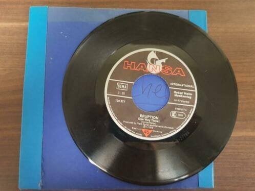 Eruption ‎– One Way Ticket, 7 inch, Ophalen of Verzenden, Zo goed als nieuw, Pop