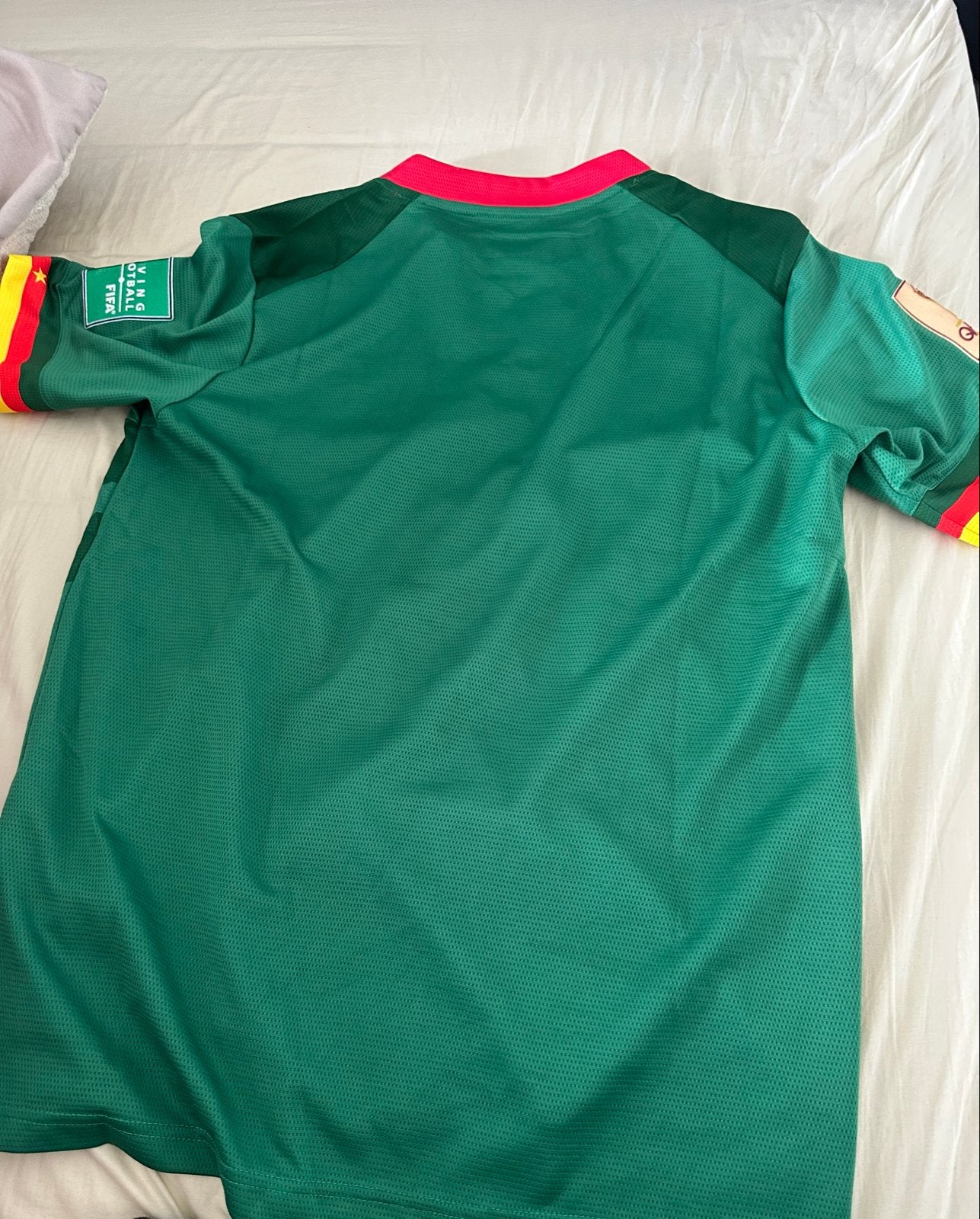 Cameroun WK 2022 Thuisshirt - Maat M, Maat M, Ophalen, Nieuw, Shirt