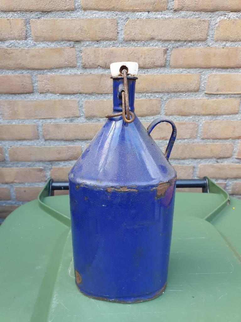 Emaille veldfles, Ophalen of Verzenden