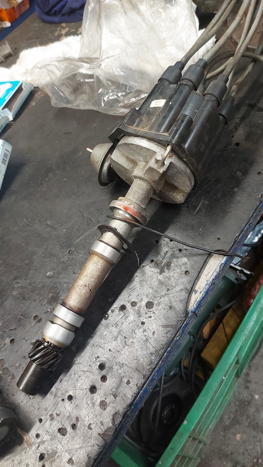 Ontsteking verdeler met kabels Chevy 305 327 350 CSB, Gebruikt, Onbekend, Ophalen of Verzenden, Onbekend