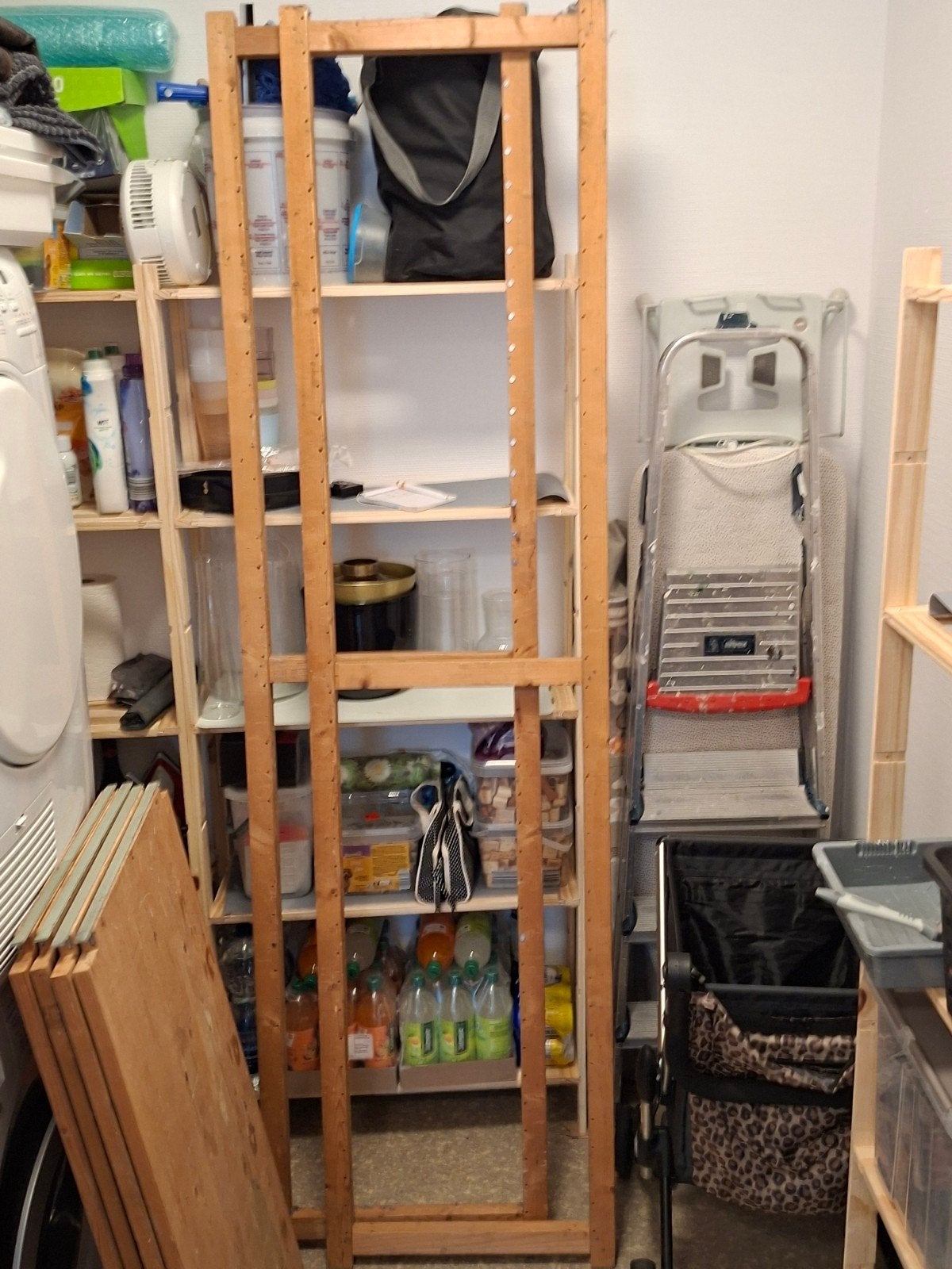 Houten stelling, Ophalen, Gebruikt, 200 cm of meer, 50 tot 100 cm