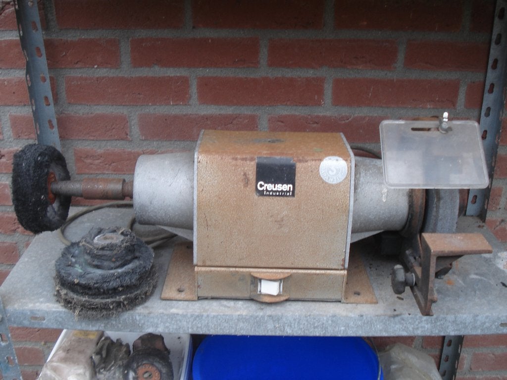 polijst en slijpmaschine, Ophalen, Gebruikt, Minder dan 700 watt, Werkbankslijpmachine