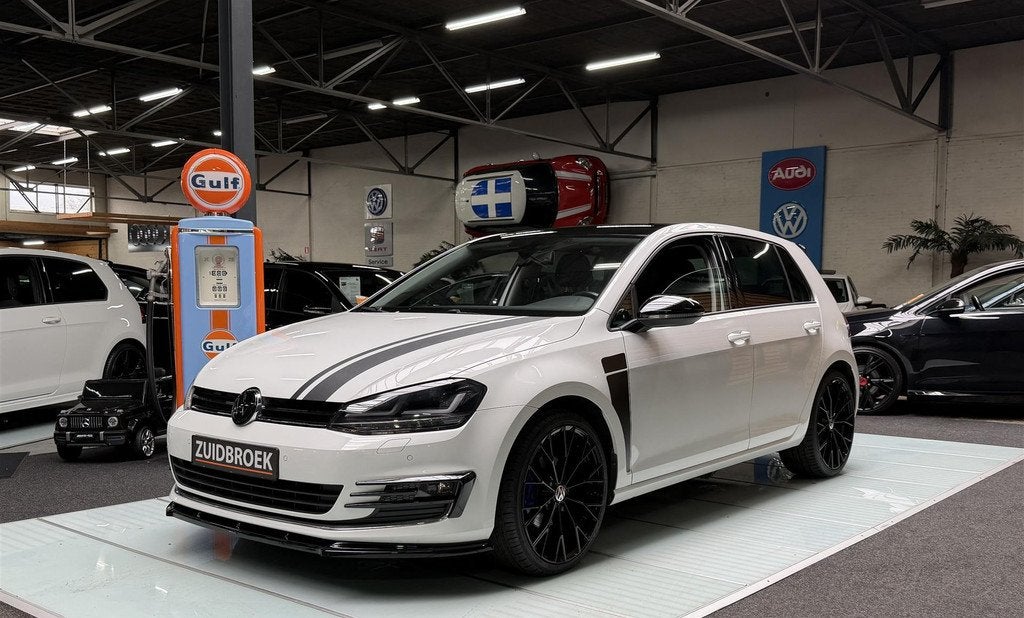 Volkswagen Golf 1.4 TSI Uniek! Maxton! Led! Cruise! Clima!, Gebruikt, 4 cilinders, Wit, Origineel Nederlands