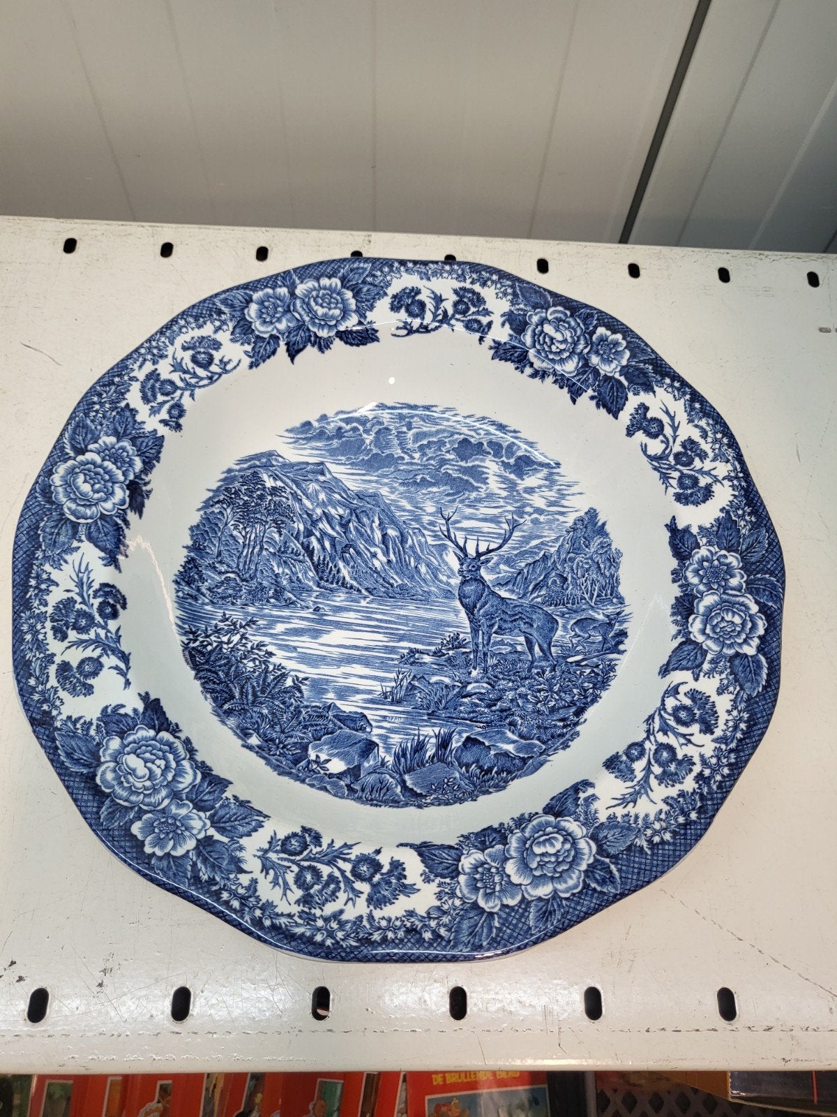 Vintage Schaal "Lochs of Scotland" met Hertmotief, Ophalen of Verzenden
