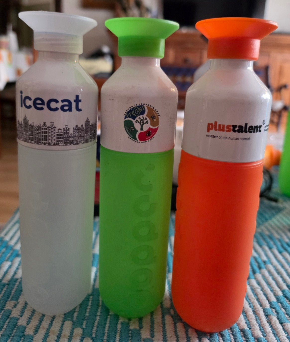 Reclame doppers. Los te koop., Sport en Fitness, Ophalen of Verzenden, Gebruikt