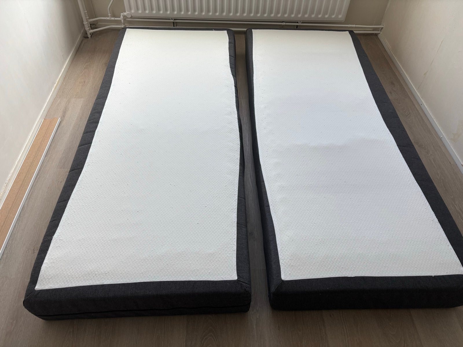2 boxspring matrassen 80x200 cm, hoogte 20cm, Ophalen, Gebruikt, Tweepersoons, 80 cm