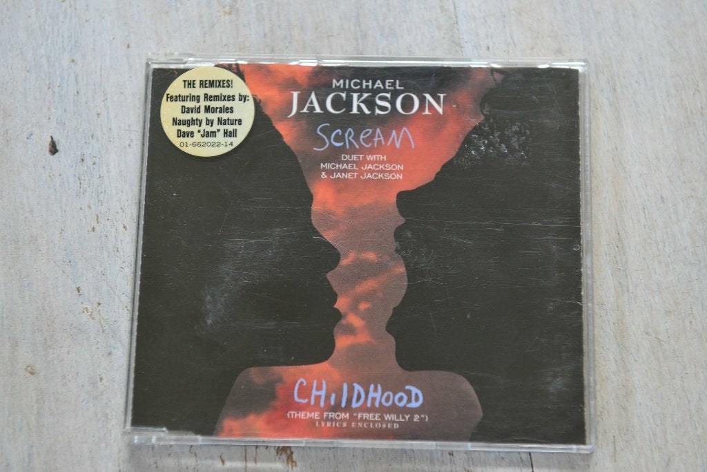 Michael Jackson/ Janet Jackson == Scream 5 track, Inclusief doosje, Verzenden, Zo goed als nieuw, Pop