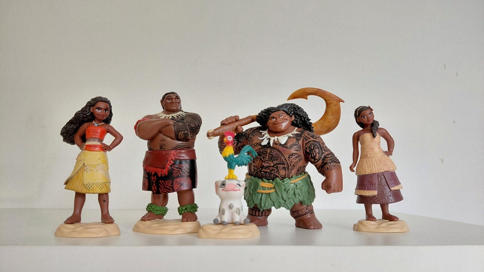 Moana Disney figuren, Ophalen of Verzenden, Zo goed als nieuw