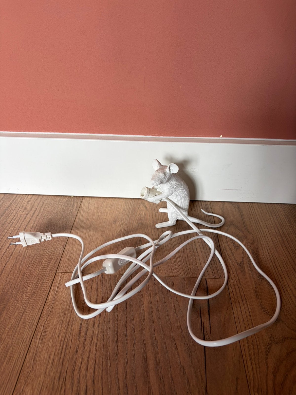 Seletti lamp muis zittend, Ophalen, Zo goed als nieuw