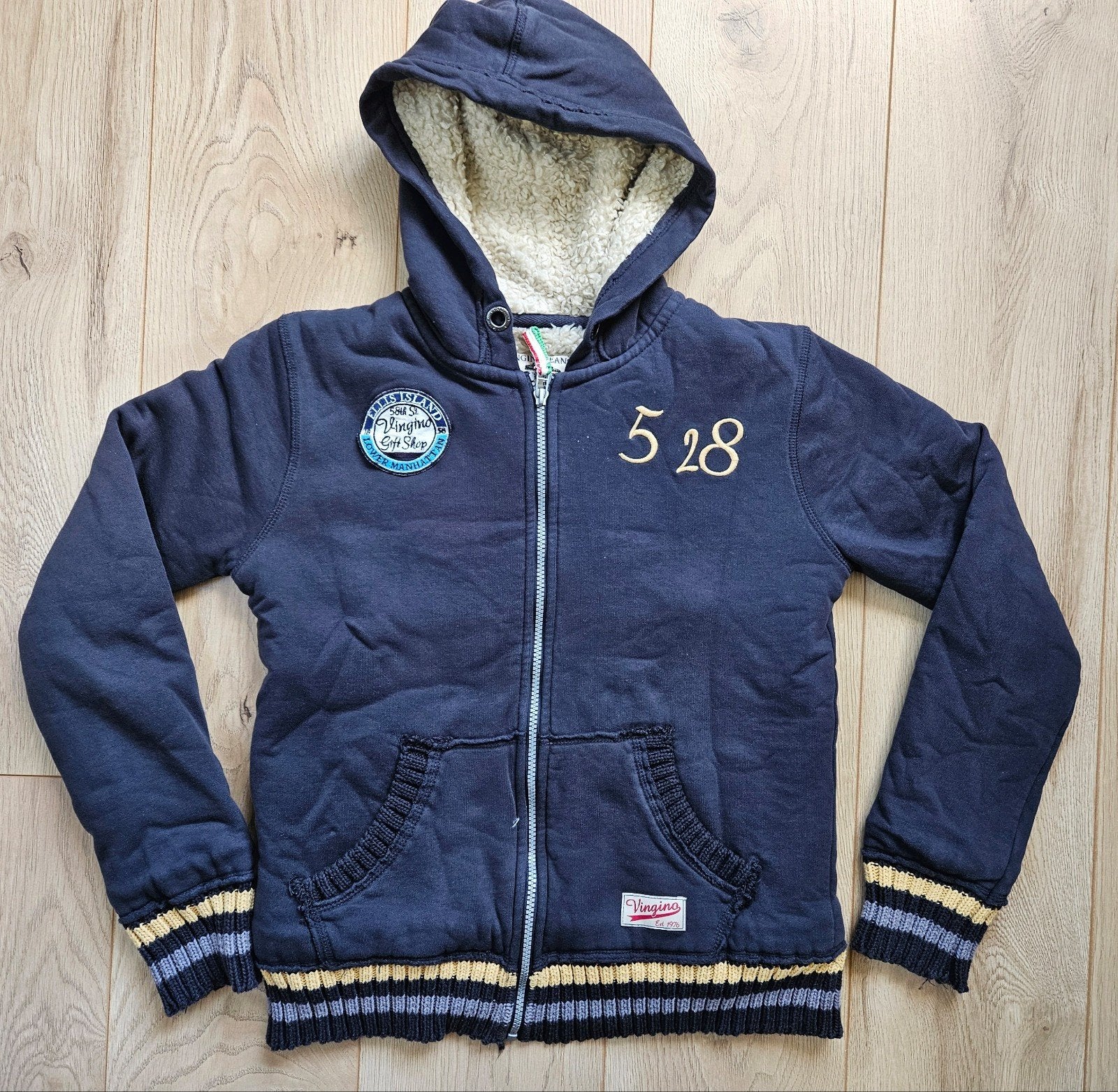 Vingino teddy vest trui maat 14, Trui of Vest, Ophalen of Verzenden, Zo goed als nieuw, Vingino