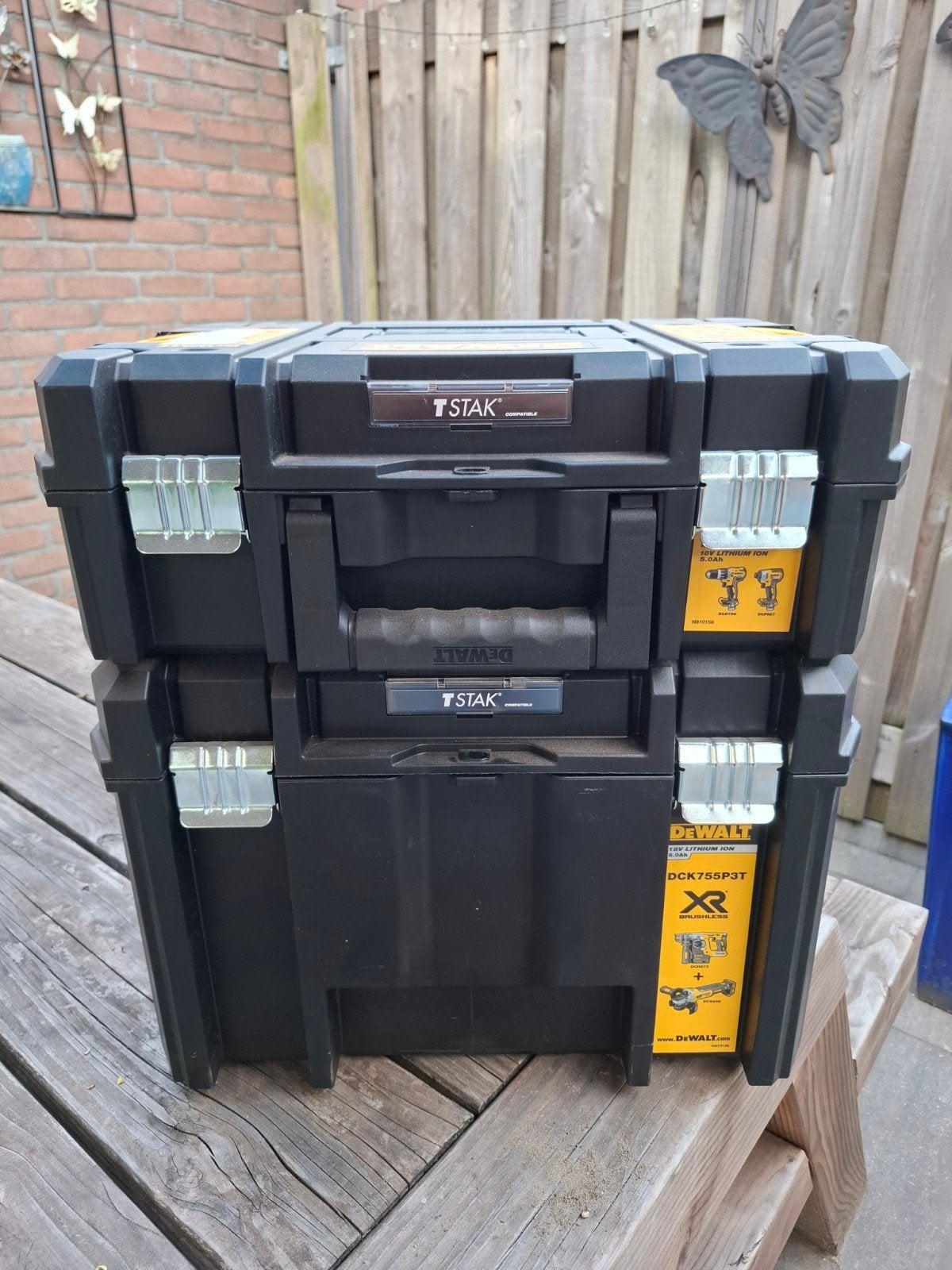 2 Nieuwe DeWalt TStak Koffers, Ophalen of Verzenden, Nieuw