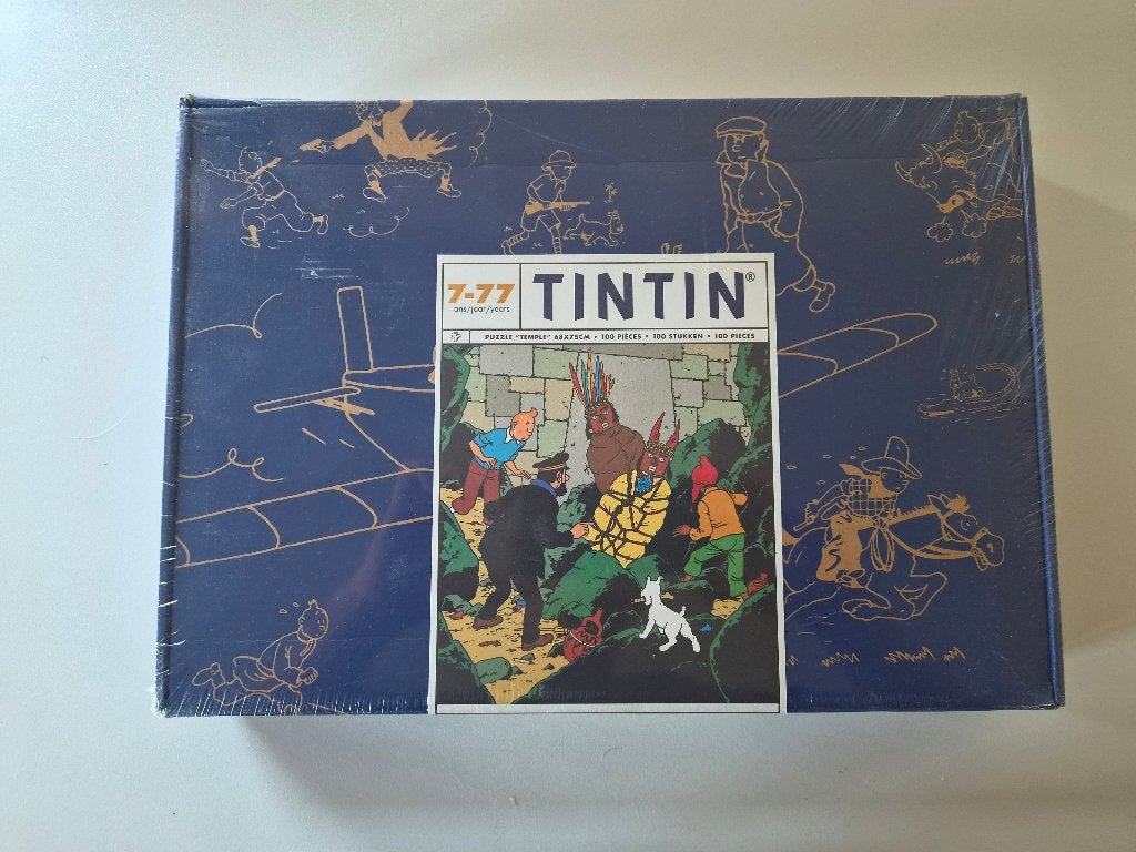 Kuifje / Tintin puzzel van de Zonnetempel, Verzamelen, Stripfiguren, Ophalen of Verzenden, Kuifje, Nieuw, Boek of Spel