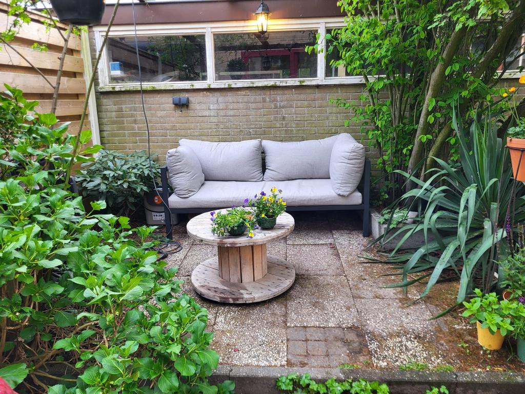 Loungebank, Tuin en Terras, Tuinsets en Loungesets, Zo goed als nieuw, Loungeset, 2 zitplaatsen, Bank, Ophalen