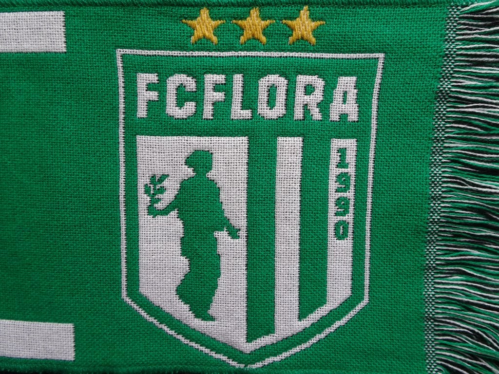 sjaal FC Flora Tallinn (Estland), Ophalen of Verzenden, Nieuw, Buitenlandse clubs, Vaantje of Sjaal