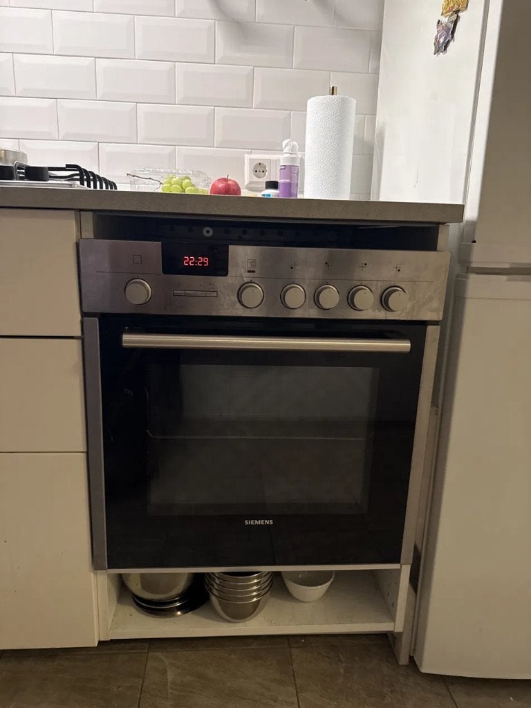 Siemens inbouwoven HV23AB510 – werkt perfect, Ophalen, Oven, Hete lucht, Siemens