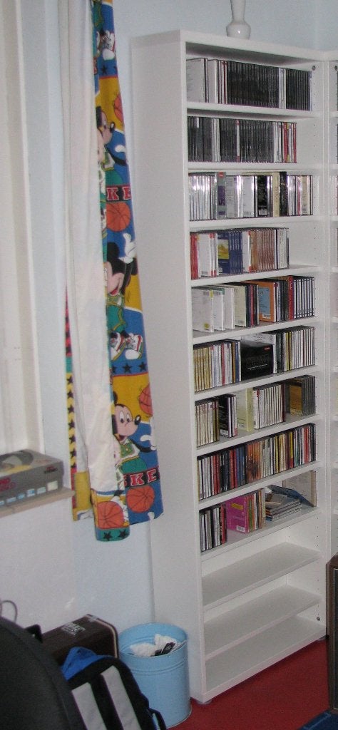 Ikea CD-kast wit, Ophalen, Zo goed als nieuw