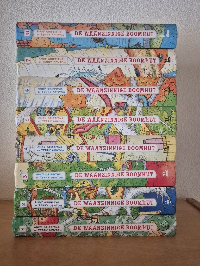 100 KINDERBOEKEN BOOMHUT BRAAKSEL RUTGER & THOMAS BOOMHUT, Boeken, Kinderboeken | Jeugd | 10 tot 12 jaar, Ophalen of Verzenden