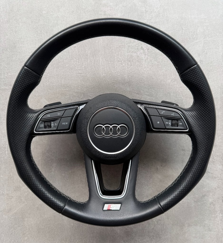 Audi A3 stuur | S-Line | incl. airbag cover | 82A419091AD, Auto-onderdelen, Besturing, Ophalen of Verzenden, Gebruikt, Audi